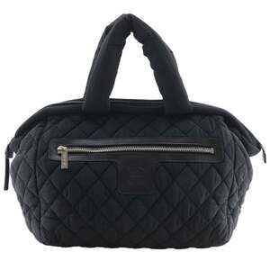 CHANEL Black Boston Bag